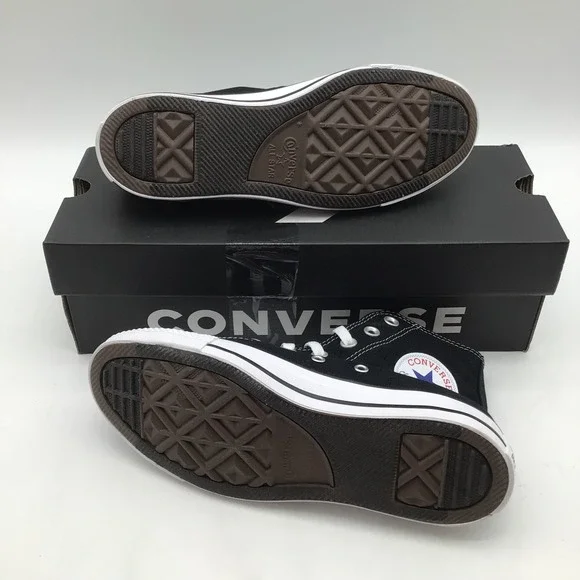 Converse Chuck Taylor All Star High Top Black Sneakers M9160 Womens Size 6.5 NEW - Picture 5 of 6